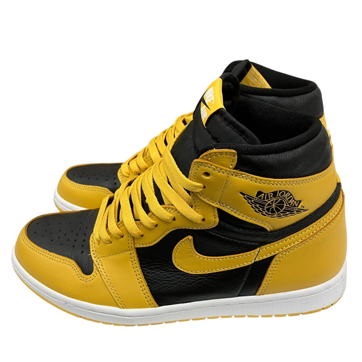 NIKE AIR JORDAN 1 RETRO HIGH OG POLLENスニーカー555088-701 古着・中古-3枚目のアイテム画像