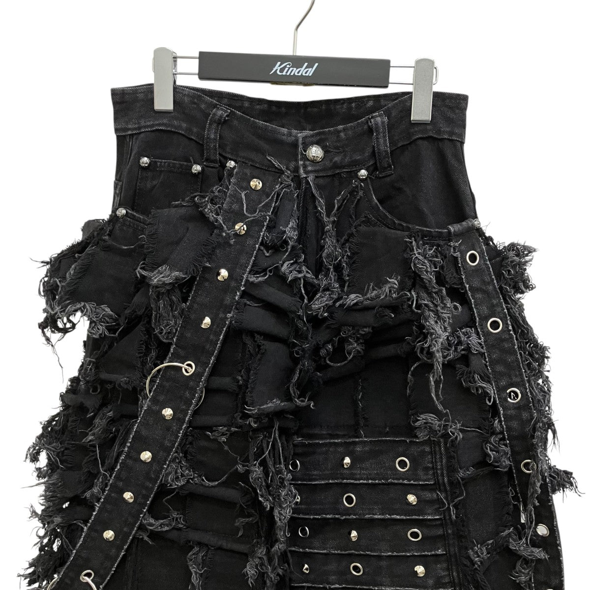UNIZ BLACK MONSTER PANTSデニムパンツ 古着・中古-3枚目のアイテム画像