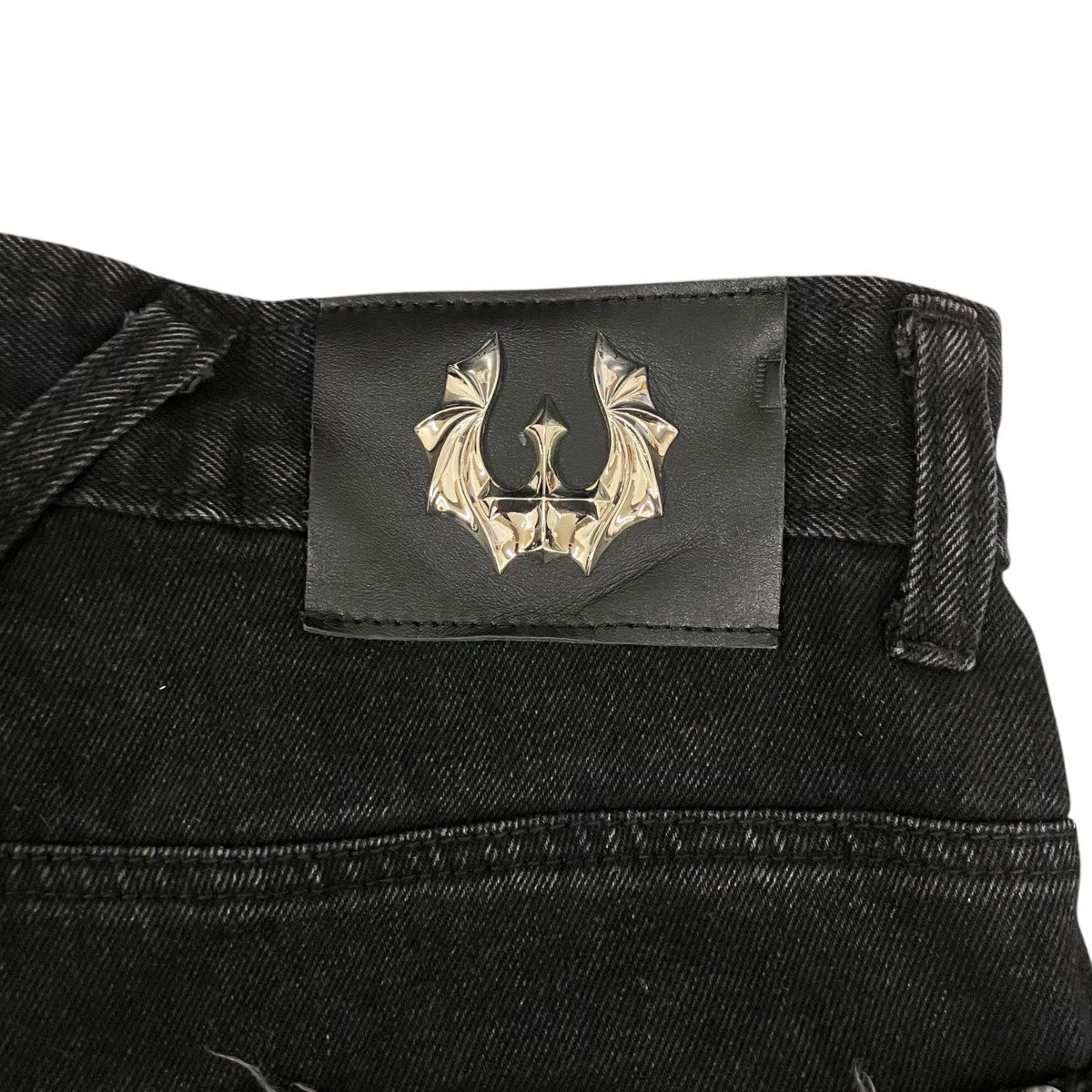 UNIZ BLACK MONSTER PANTSデニムパンツ 古着・中古-7枚目のアイテム画像