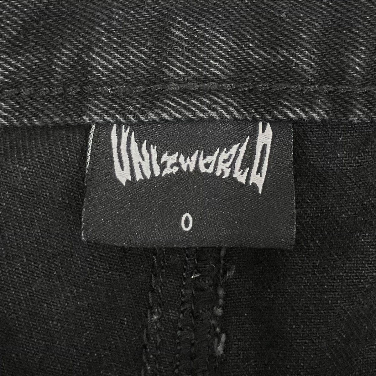 UNIZ BLACK MONSTER PANTSデニムパンツ 古着・中古-9枚目のアイテム画像