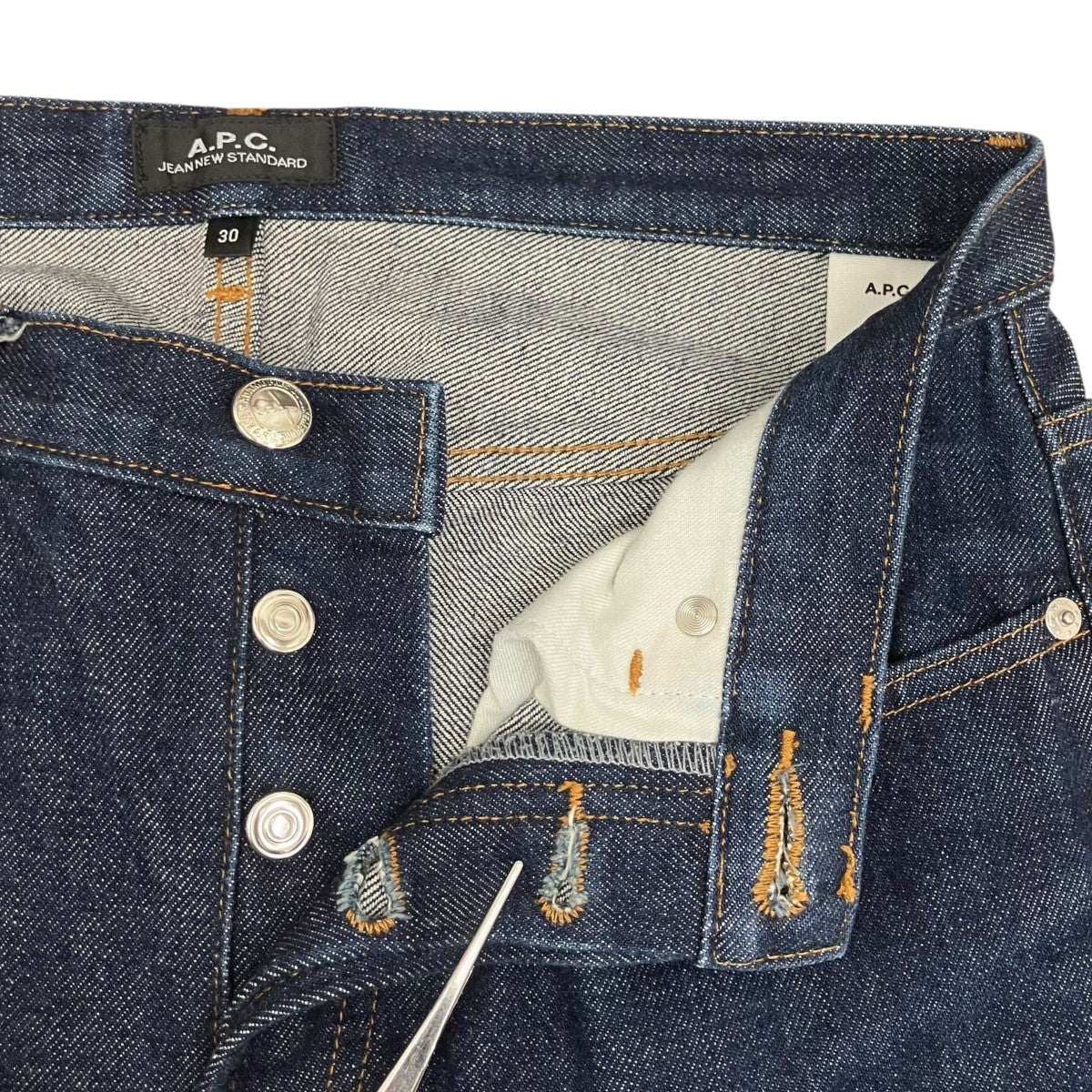 A．P．C． デニムパンツ 古着・中古-5枚目のアイテム画像