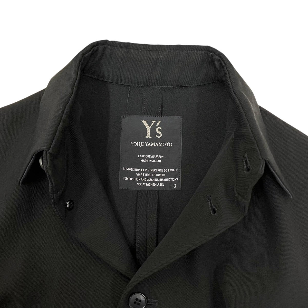 Y’s シャツジャケットYR-J26-196 古着・中古-5枚目のアイテム画像