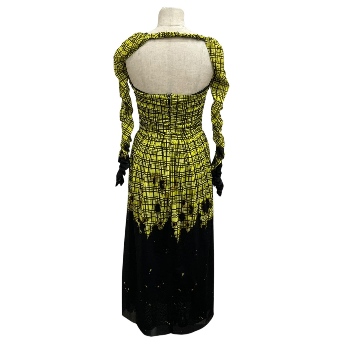 rokh GATHERED DRESS WITH SLEEVESワンピース 古着・中古-2枚目のアイテム画像