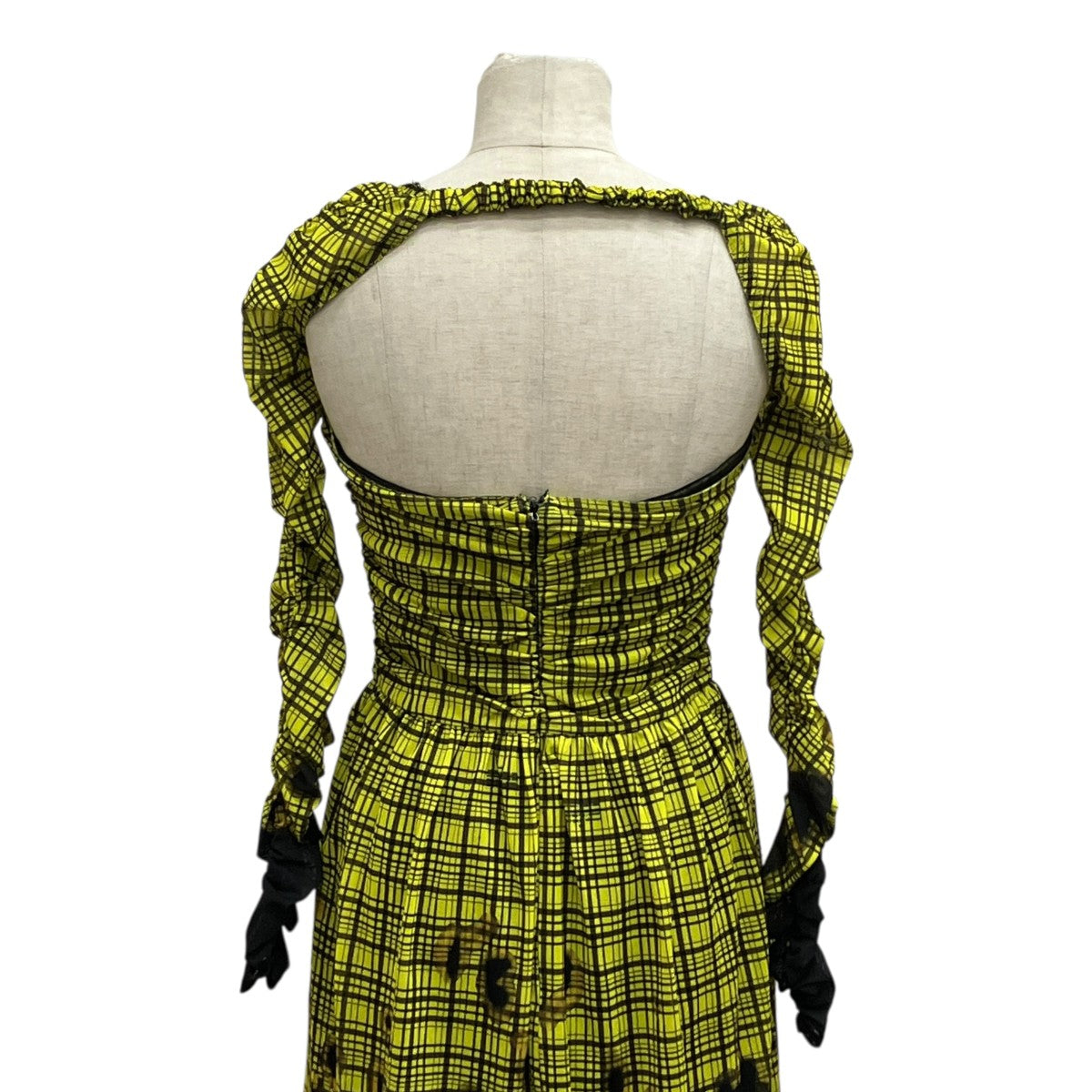 rokh GATHERED DRESS WITH SLEEVESワンピース 古着・中古-4枚目のアイテム画像