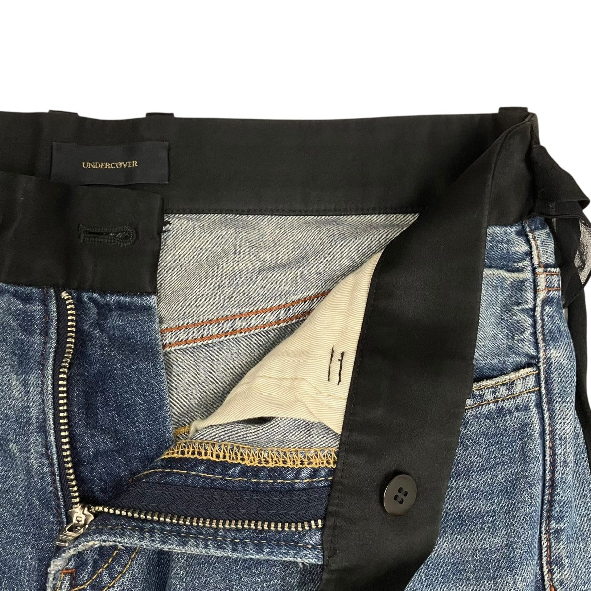 UNDERCOVER ダメージ加工デニムパンツ N1513 古着・中古-5枚目のアイテム画像