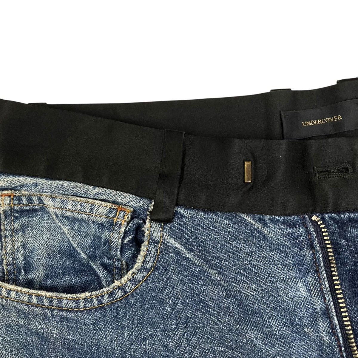 UNDERCOVER ダメージ加工デニムパンツ N1513 古着・中古-6枚目のアイテム画像