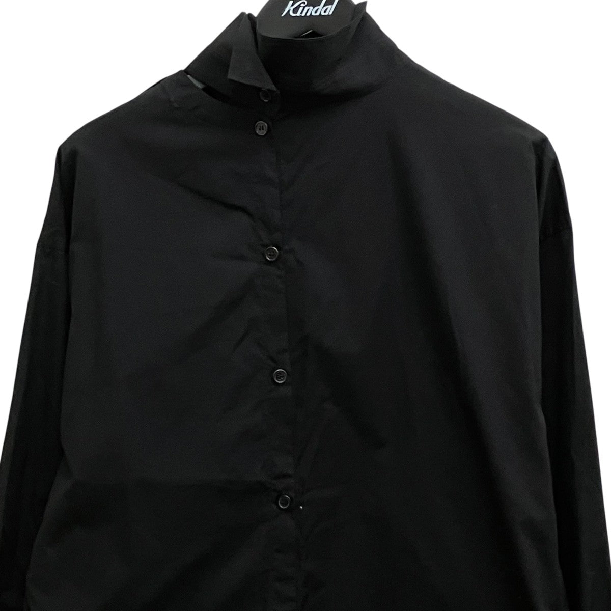 美品 ヨウジヤマモトプールオム　パッチ付長袖シャツ Yohji Yamamoto pour homme(ヨウジヤマモトプールオム) 20SS長袖シャツ