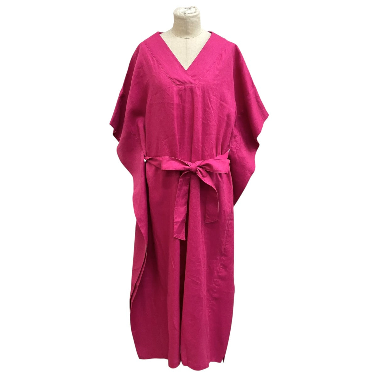 HYKE LINEN PONCHOポンチョ231-16164 古着・中古-1枚目のアイテム画像