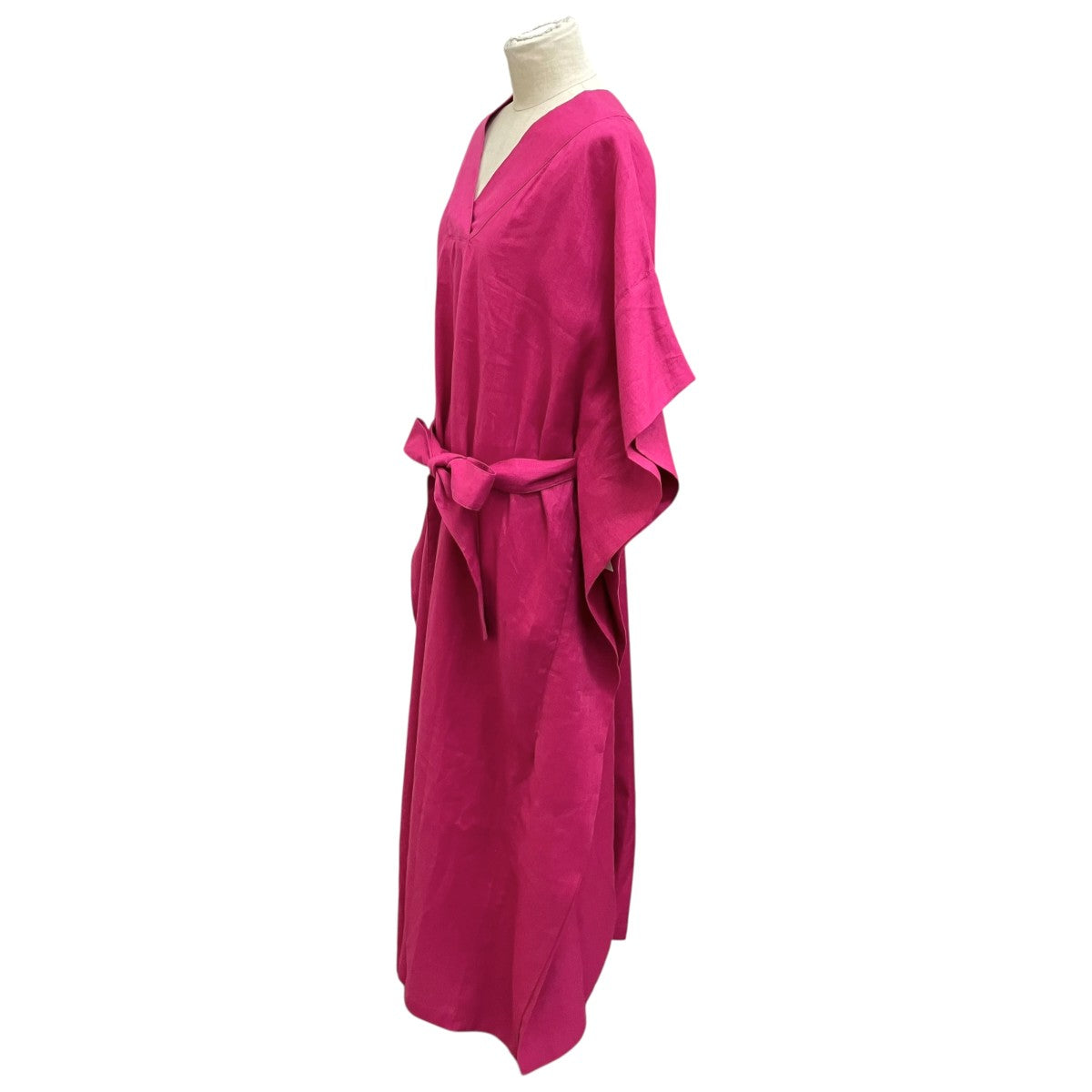 HYKE LINEN PONCHOポンチョ231-16164 古着・中古-3枚目のアイテム画像