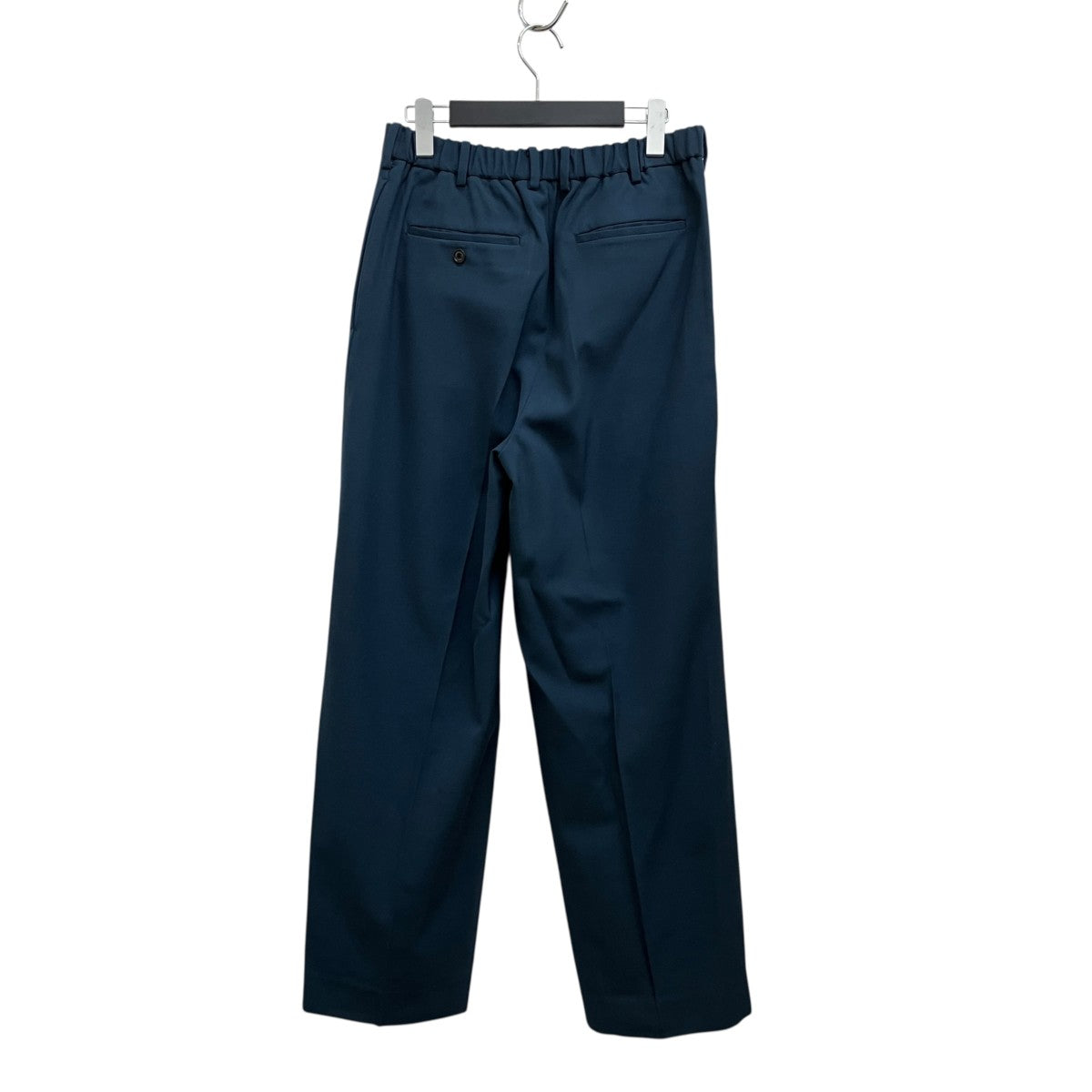 MARKAWARE DOUBLE PLEATED TROUSERS ORGANIC WOOL SURVIVAL CLOTH A23C-04PT02C 古着・中古-2枚目のアイテム画像