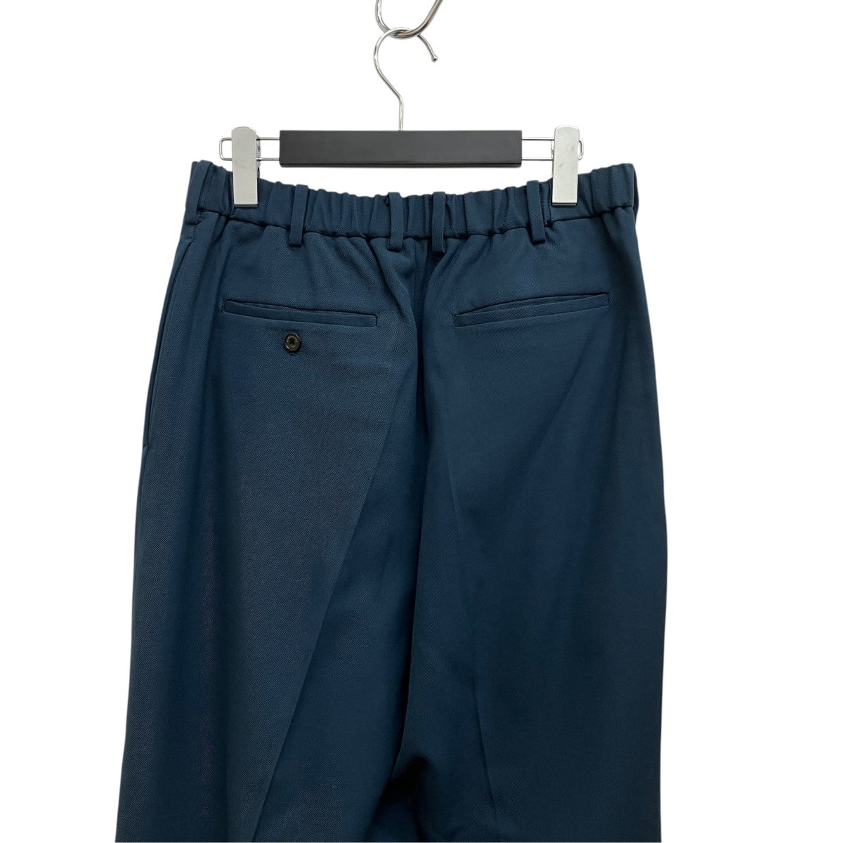 MARKAWARE DOUBLE PLEATED TROUSERS ORGANIC WOOL SURVIVAL CLOTH A23C-04PT02C 古着・中古-4枚目のアイテム画像