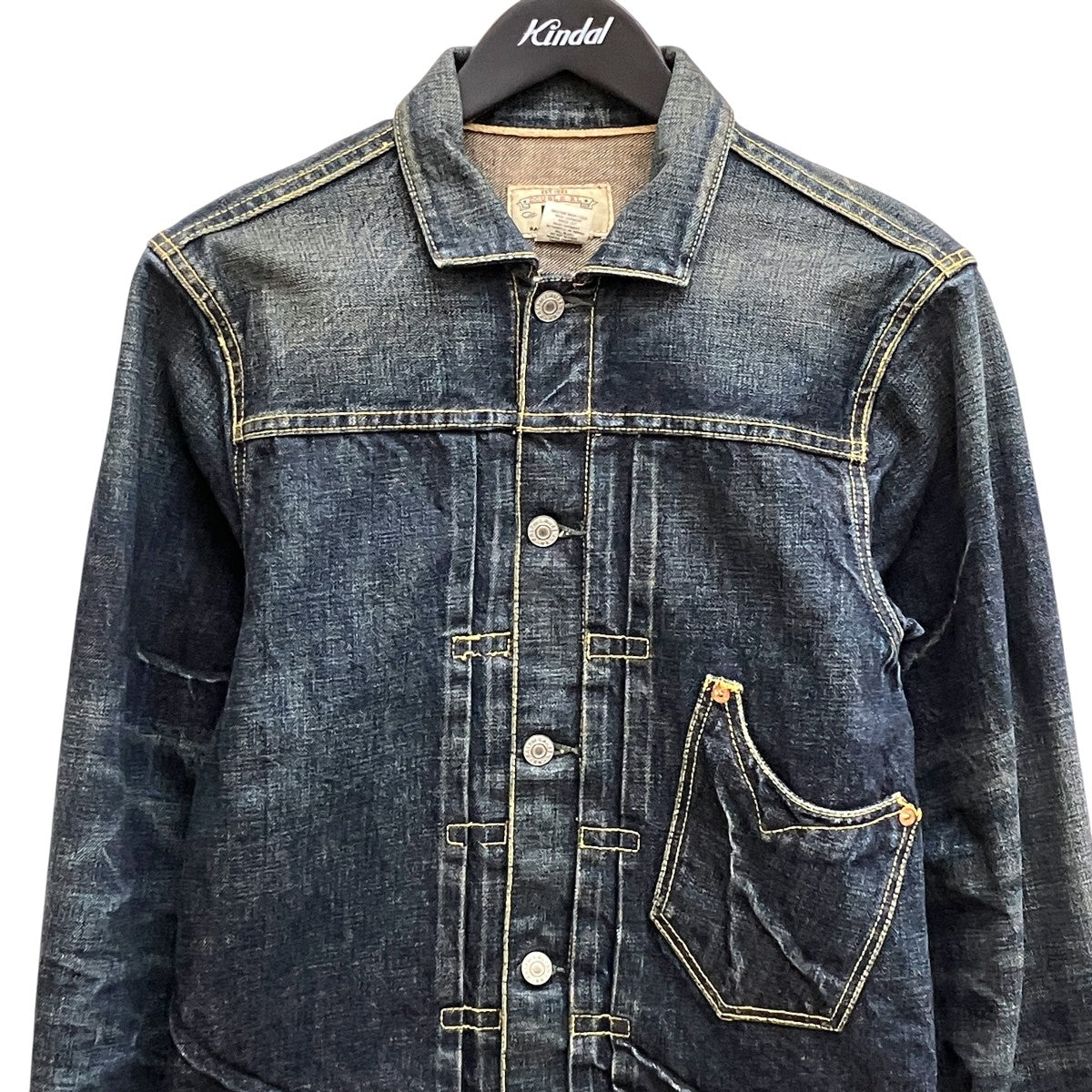 RRL 白タグデニムジャケット 古着・中古-3枚目のアイテム画像