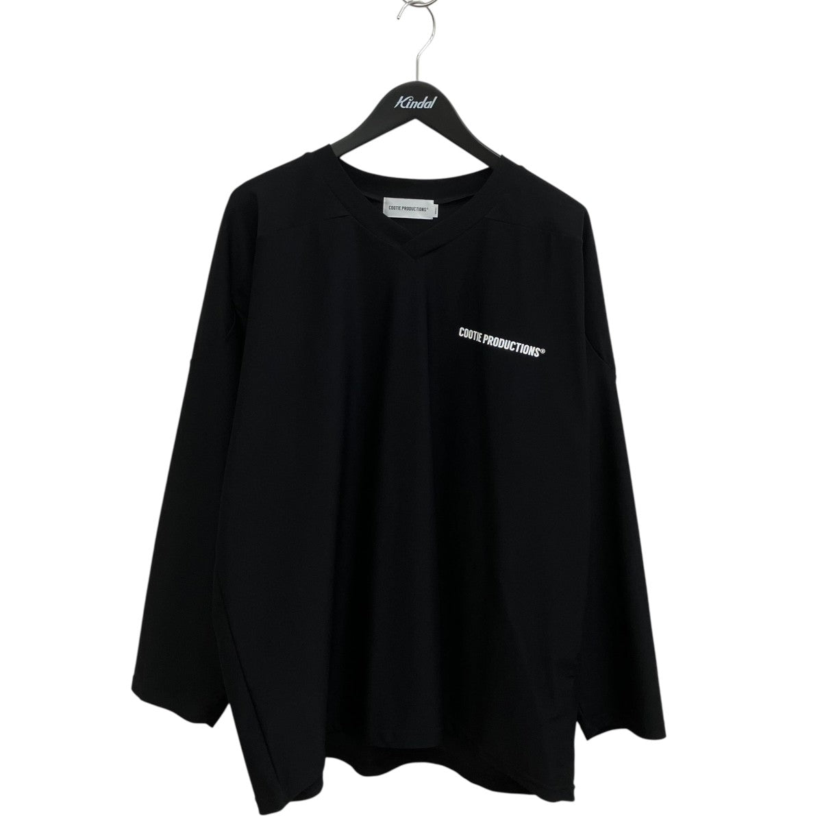 COOTIE PRODUCTIONS 26SSFrost Weave Hockey L S TeeホッケーシャツCTE-26S333 古着・中古-1枚目のアイテム画像