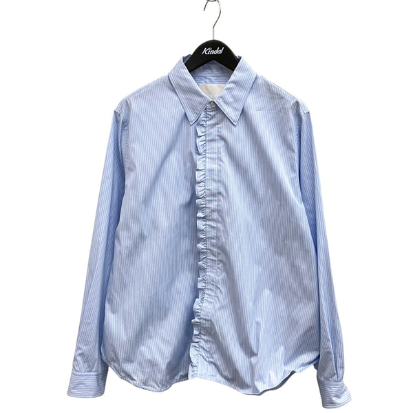 ORIMI(オリミ) 26SSFRILL WIRE SHIRTチェックシャツS26403 S26403