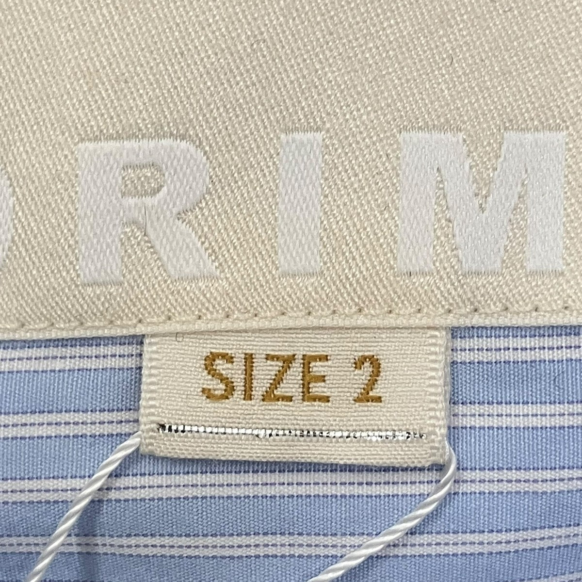 ORIMI(オリミ) 26SSFRILL WIRE SHIRTチェックシャツS26403 S26403