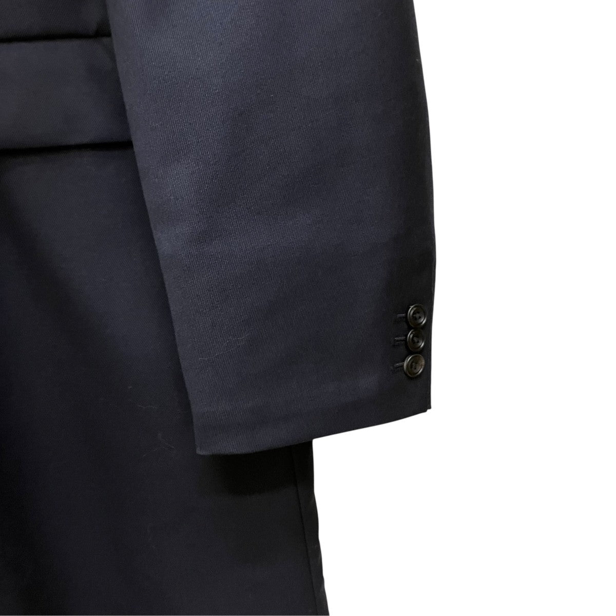 Navy Double-breasted Coatコート20A33