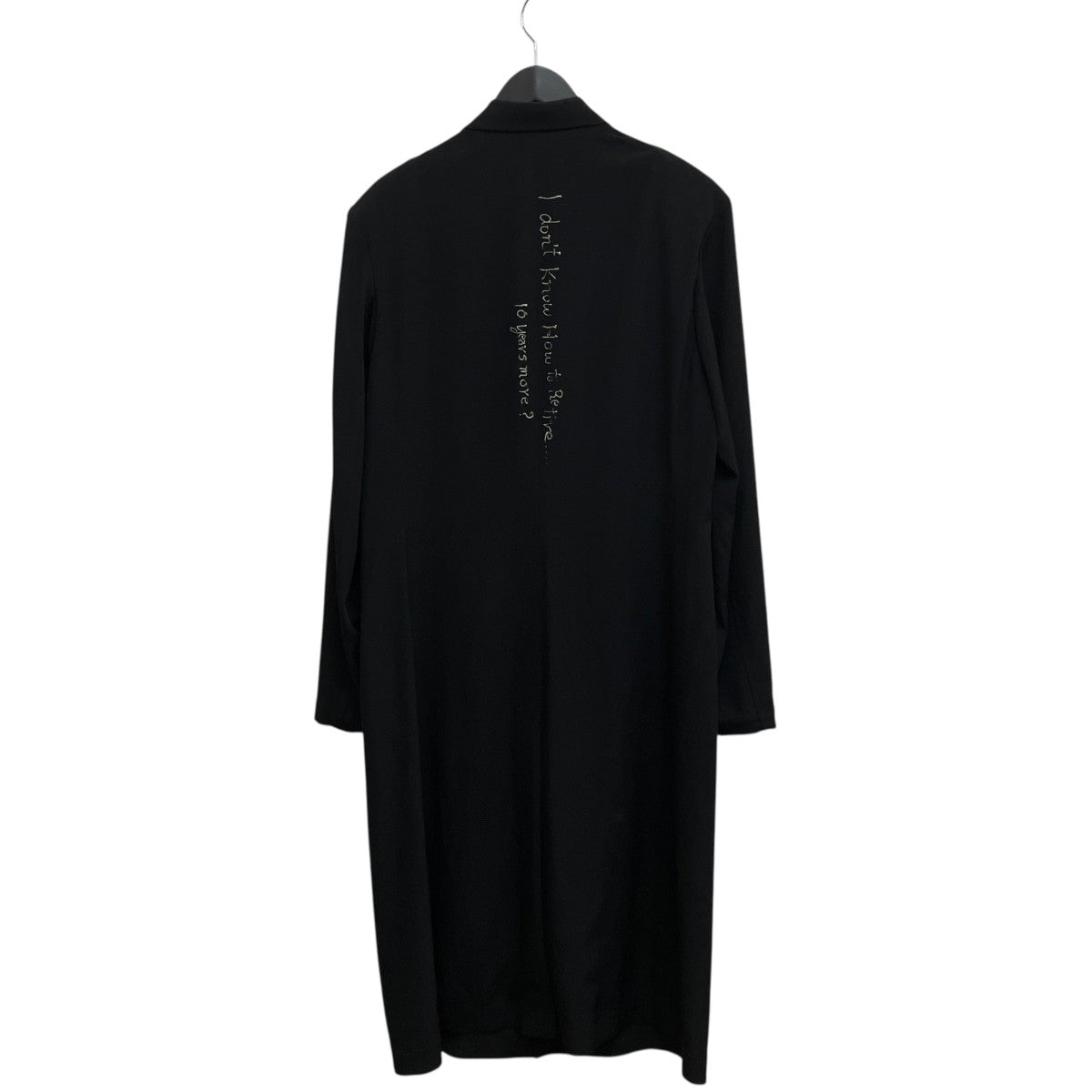 Yohji Yamamoto pour homme 3BピークJKTコートHN-J54-500 古着・中古-2枚目のアイテム画像