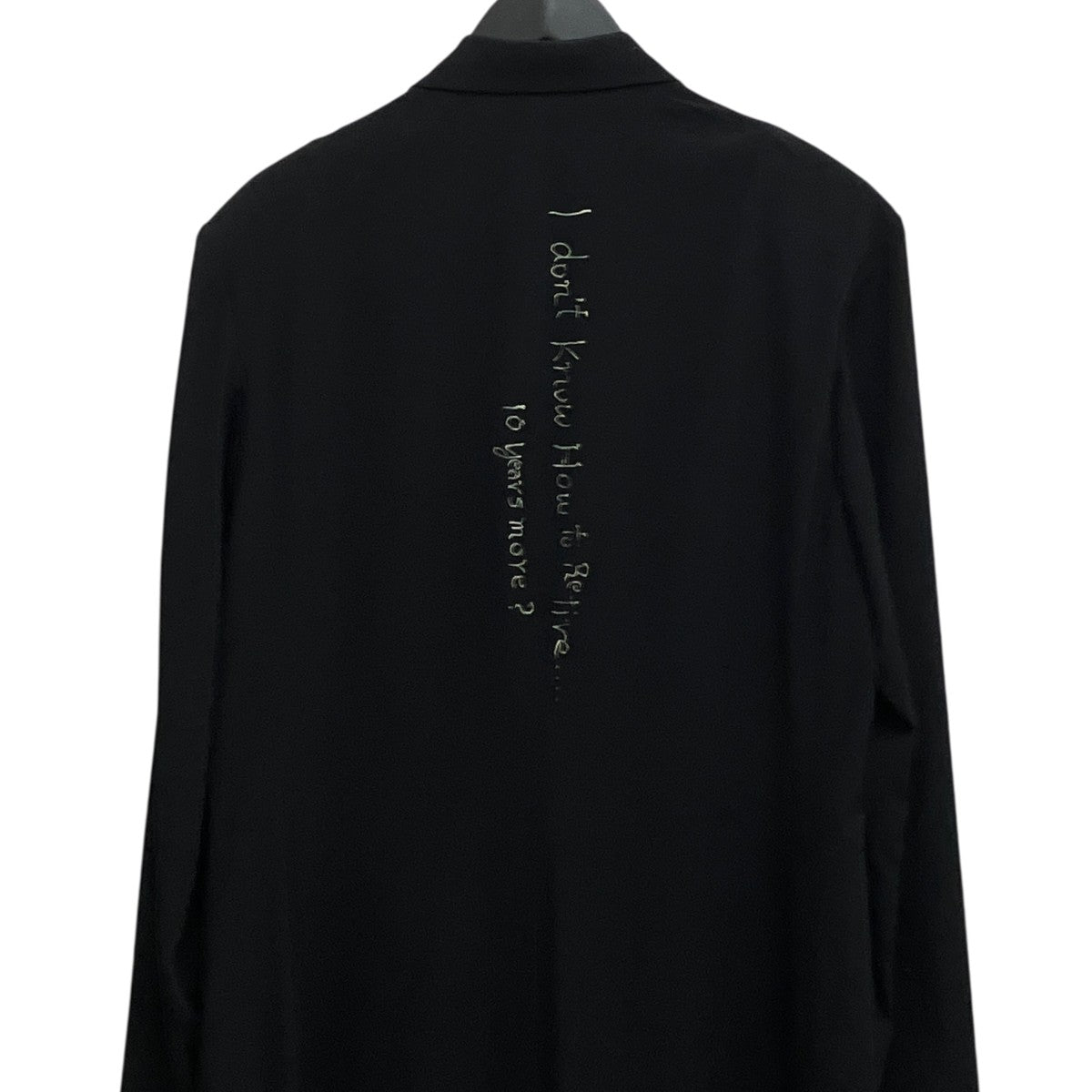 Yohji Yamamoto pour homme 3BピークJKTコートHN-J54-500 古着・中古-4枚目のアイテム画像