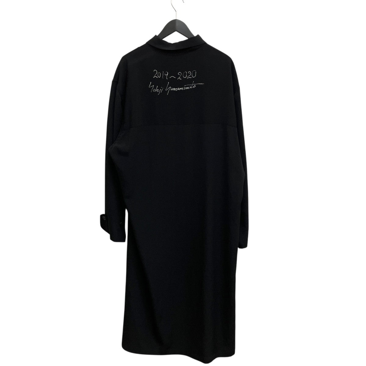 Yohji Yamamoto pour homme タキシードスタンドフォールカラーシャツコート HN-B22-500 古着・中古-2枚目のアイテム画像