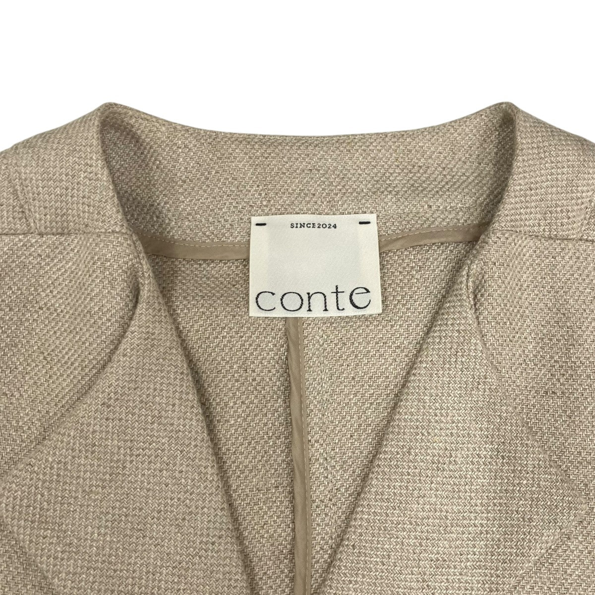 conte ツイード ノースリーブベスト 8522-144-0011 古着・中古-5枚目のアイテム画像