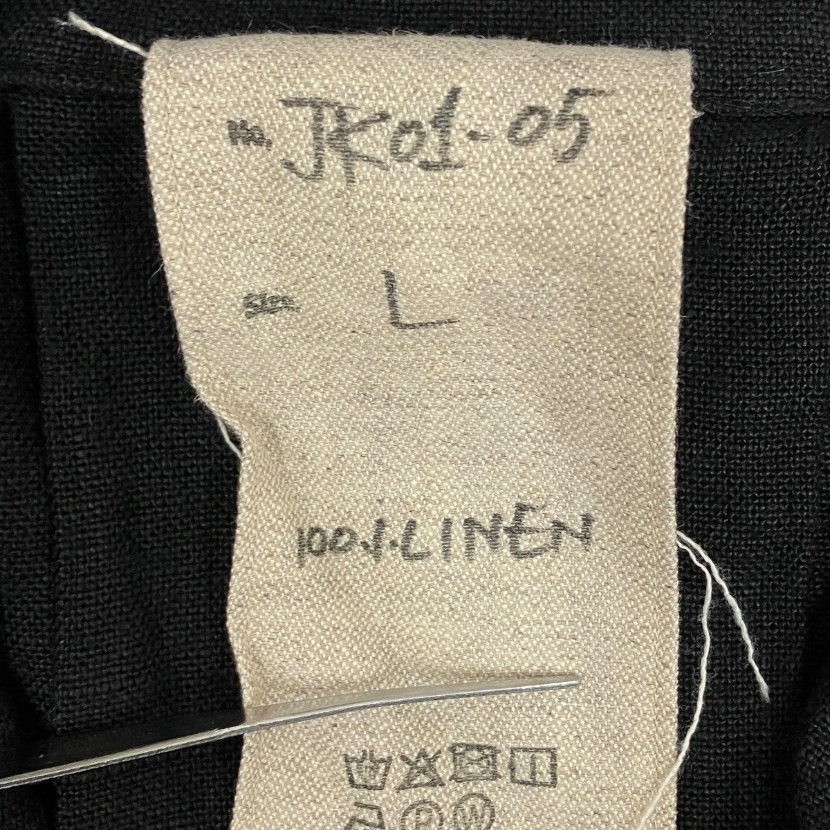 ROGGYKEI リネンジャケットJK01-05 古着・中古-6枚目のアイテム画像