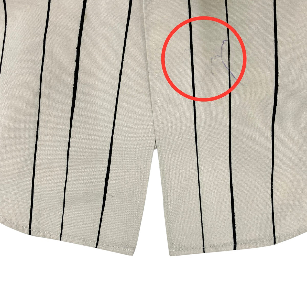 JIL SANDER ストライプロングシャツJSMQ741940MQ25101001 古着・中古-8枚目のアイテム画像