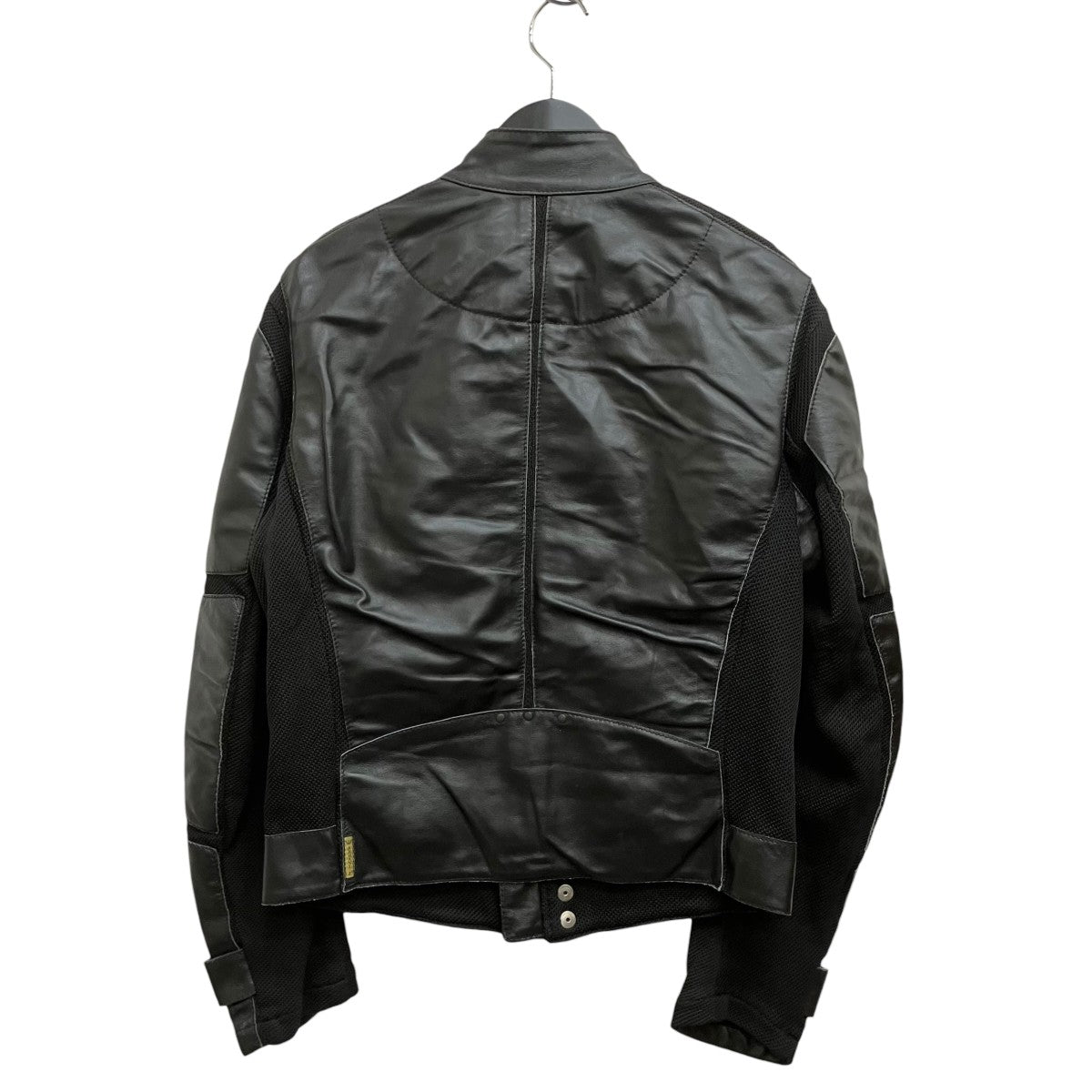 ARMANI JEANS(アルマーニジーンズ) レザージャケット ブラック サイズ