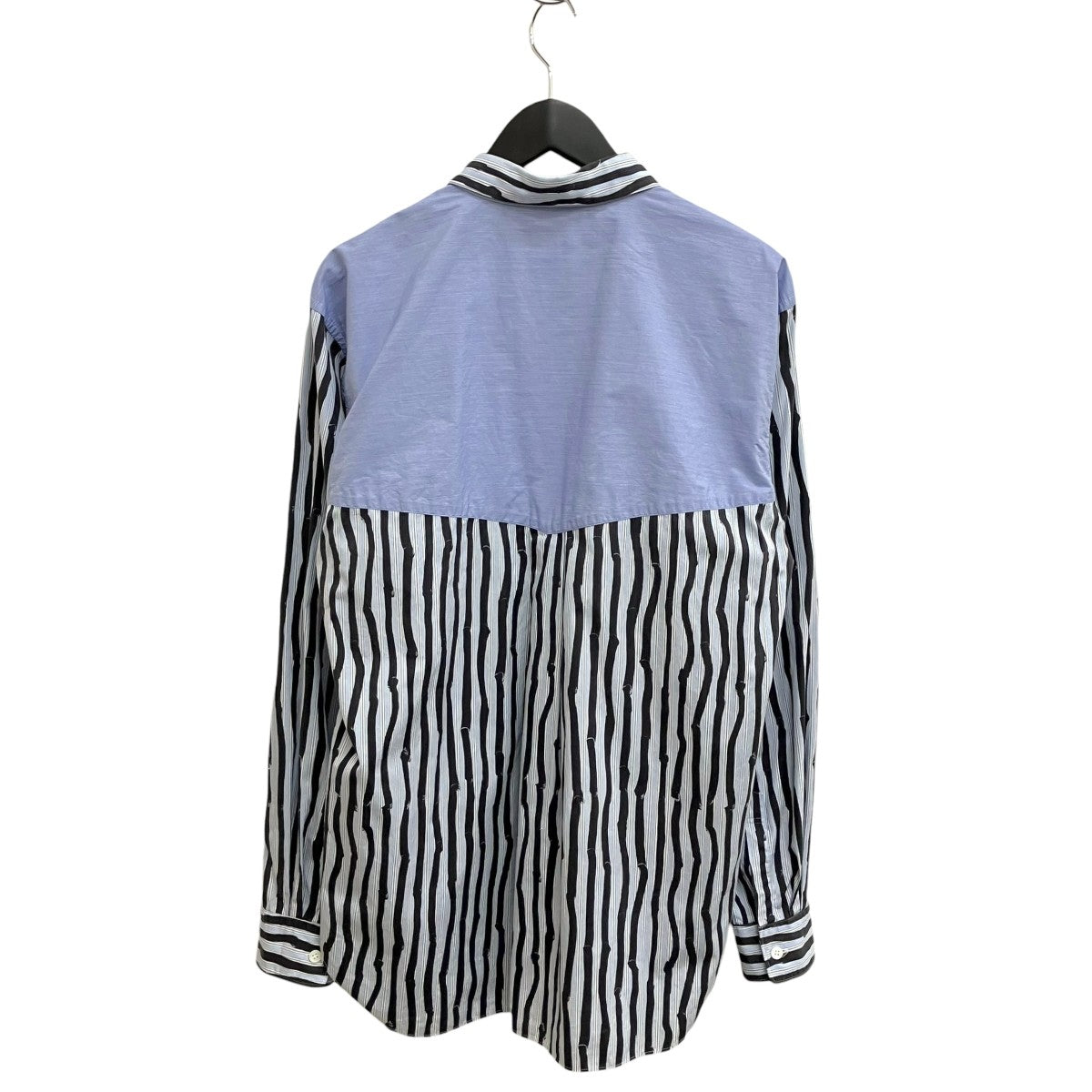 COMME des GARCONS HOMME DEUX ストライプ長袖シャツDK-B032 古着・中古-2枚目のアイテム画像