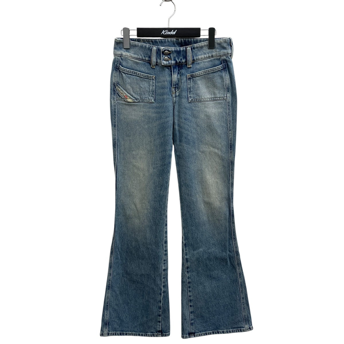 DIESEL ブーツカット ジーンズ ローウエスト D-Hushデニムパンツ09J55 古着・中古-1枚目のアイテム画像
