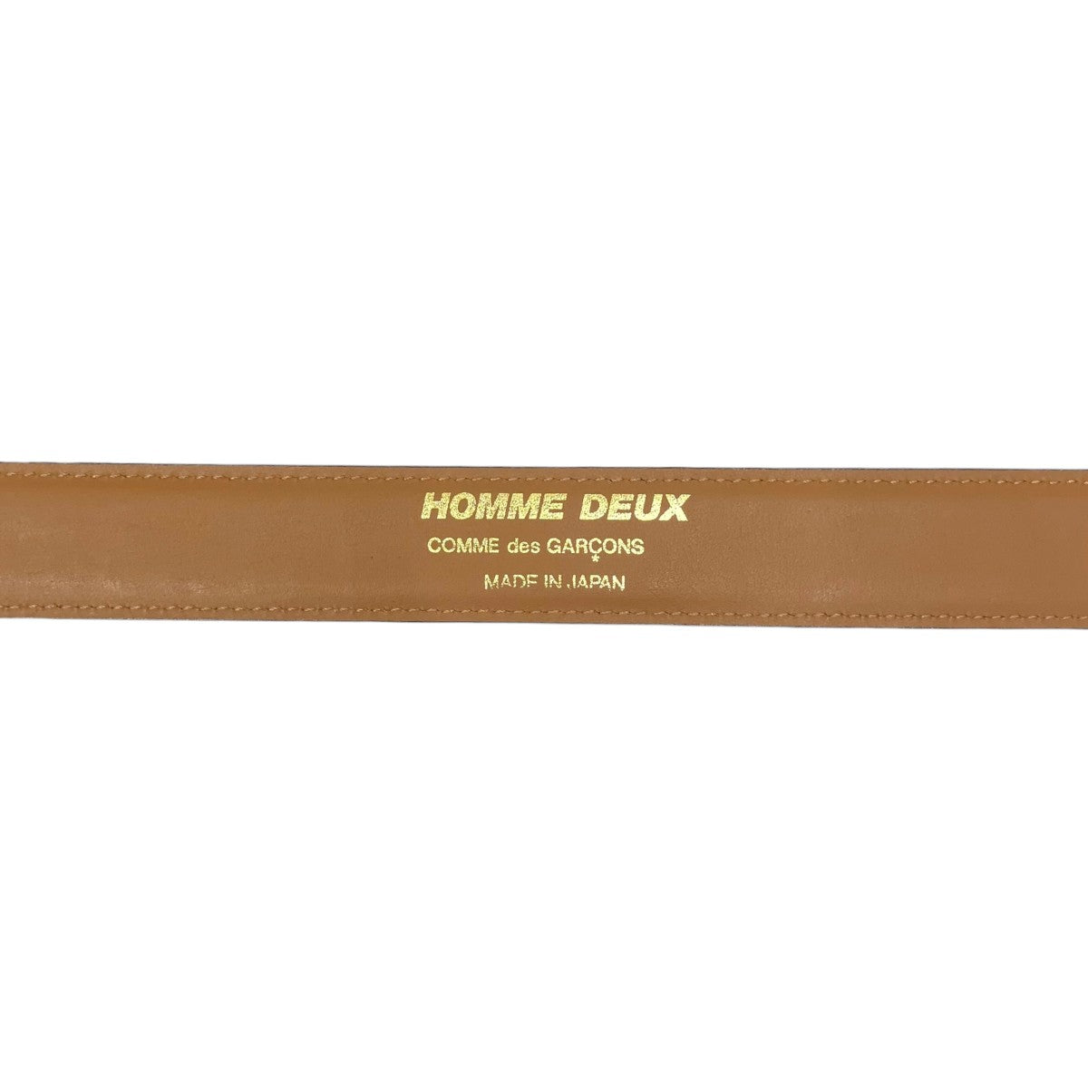 COMME des GARCONS HOMME DEUX レザーベルト 古着・中古-6枚目のアイテム画像