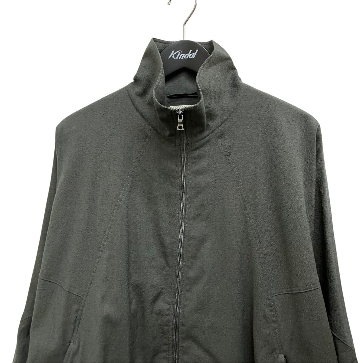 Wool Rayon Silk Track JacketジップジャケットBHS23S012