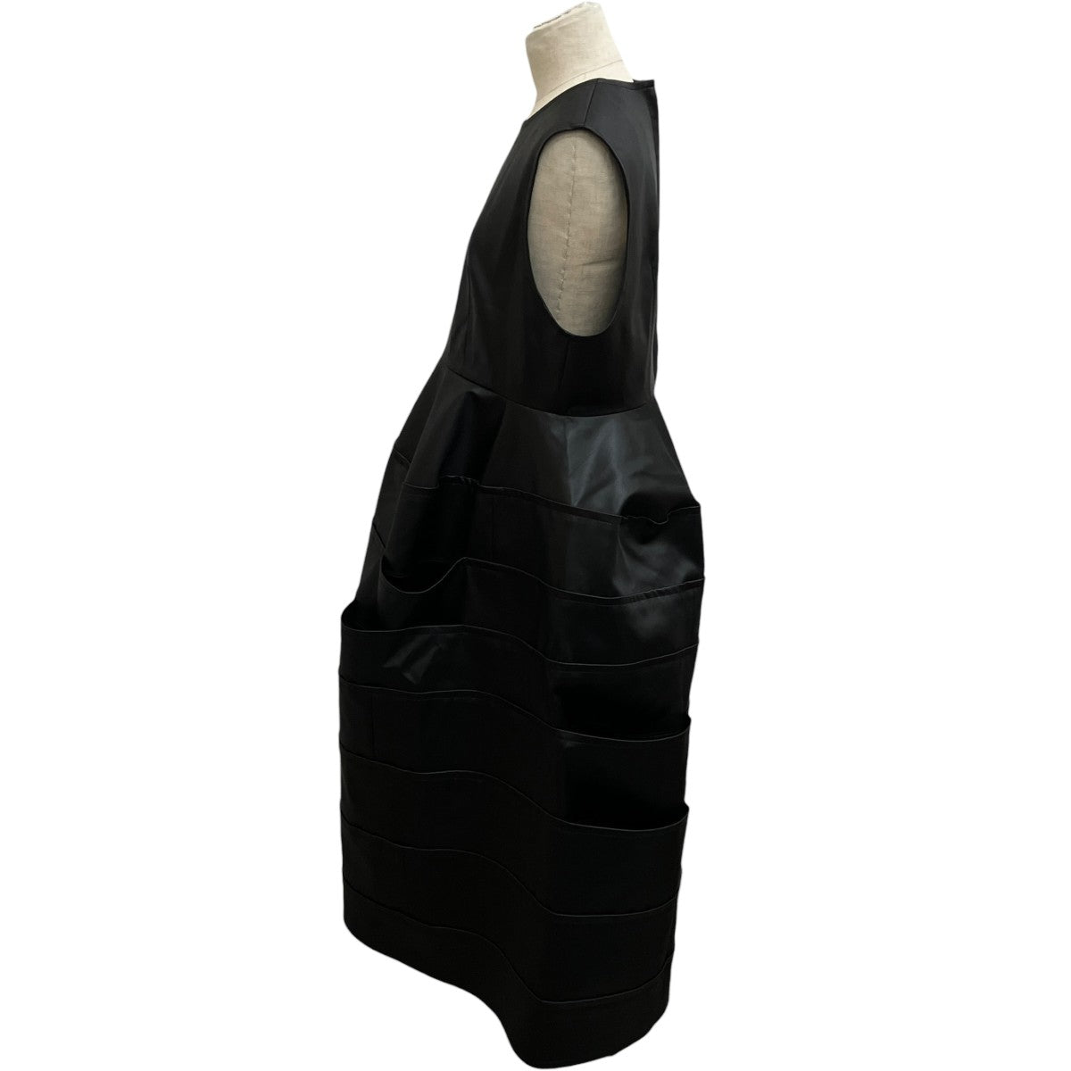 TAO COMME des GARCONS Viny Sleeveless DressワンピースTP-O001 古着・中古-3枚目のアイテム画像