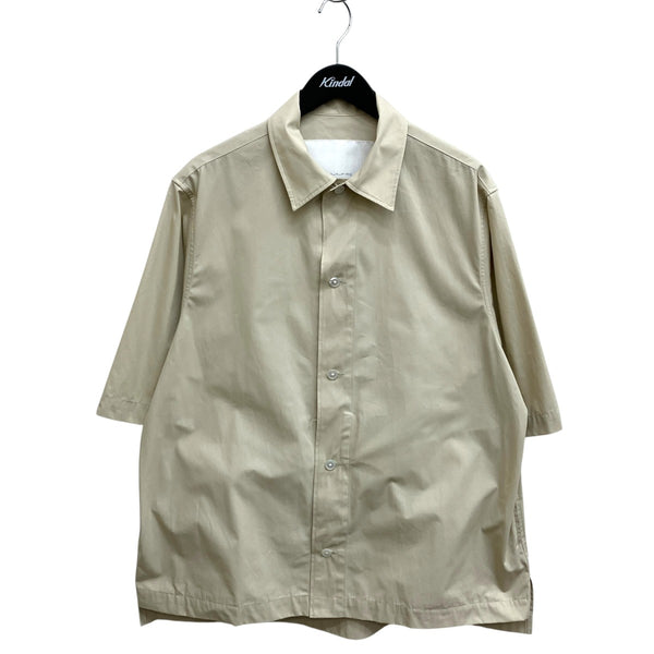 nonnotte(ノノット) Clear Heavy Broadcloth Draping Half Sleeve