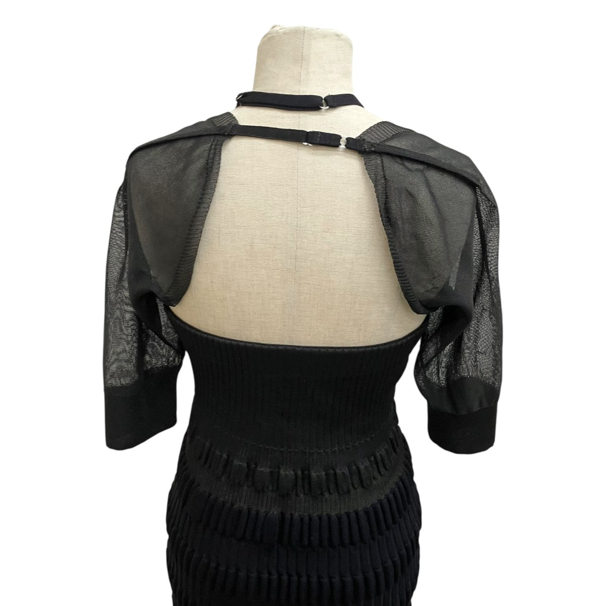 FETICO STRIPE KNIT DRESSニットドレスFTC232-0701 古着・中古-5枚目のアイテム画像
