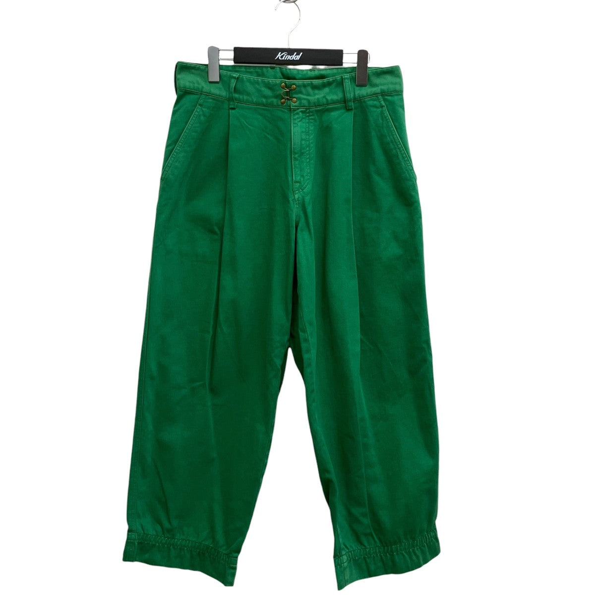 KOLOR PLEATS CHINO WIDE PANT 製品染めチノクロス WIDE PANTSワイドパンツ22SCM-P12116 古着・中古-1枚目のアイテム画像
