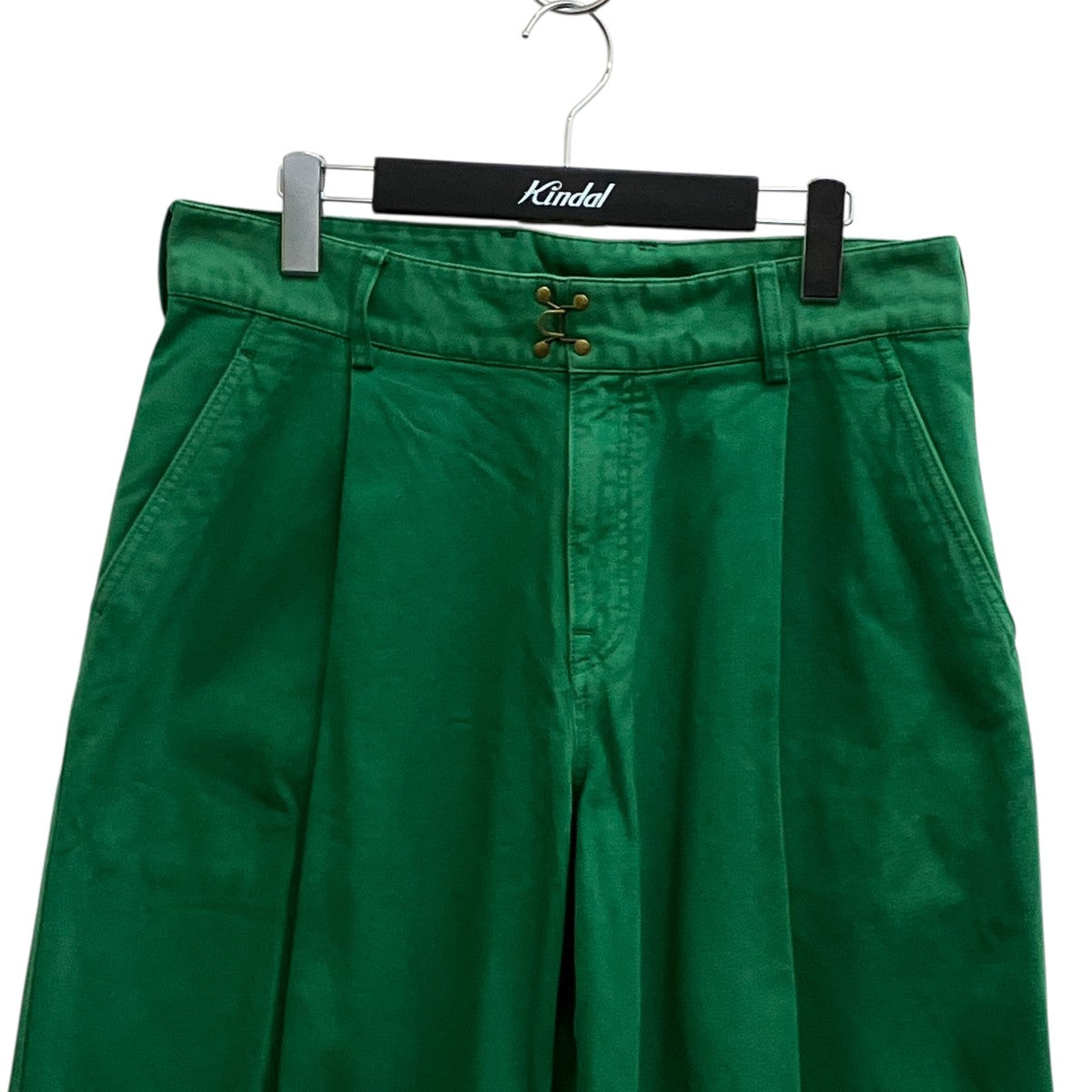 KOLOR PLEATS CHINO WIDE PANT 製品染めチノクロス WIDE PANTSワイドパンツ22SCM-P12116 古着・中古-3枚目のアイテム画像
