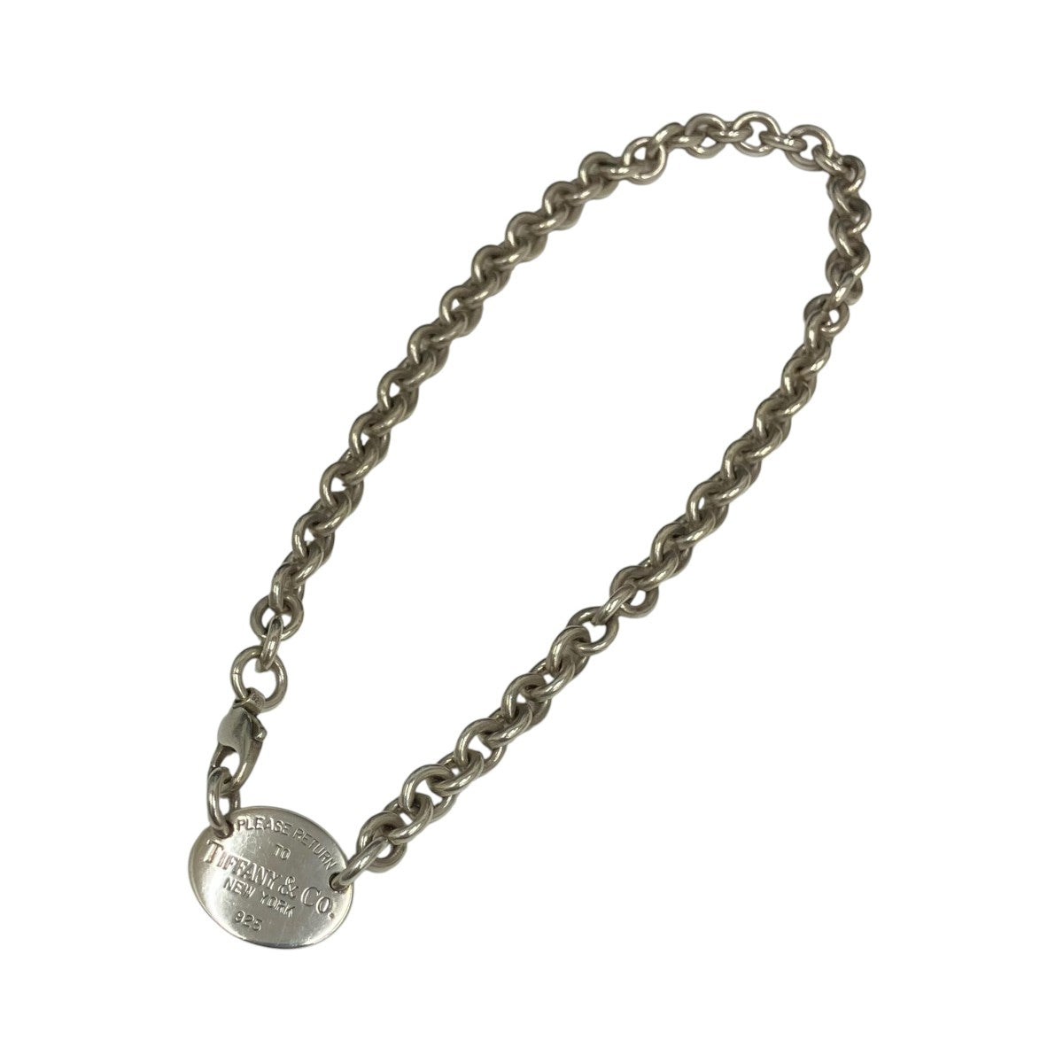 Tiffany ＆ Co． オーバルタグリターントゥティファニーネックレス 古着・中古-1枚目のアイテム画像
