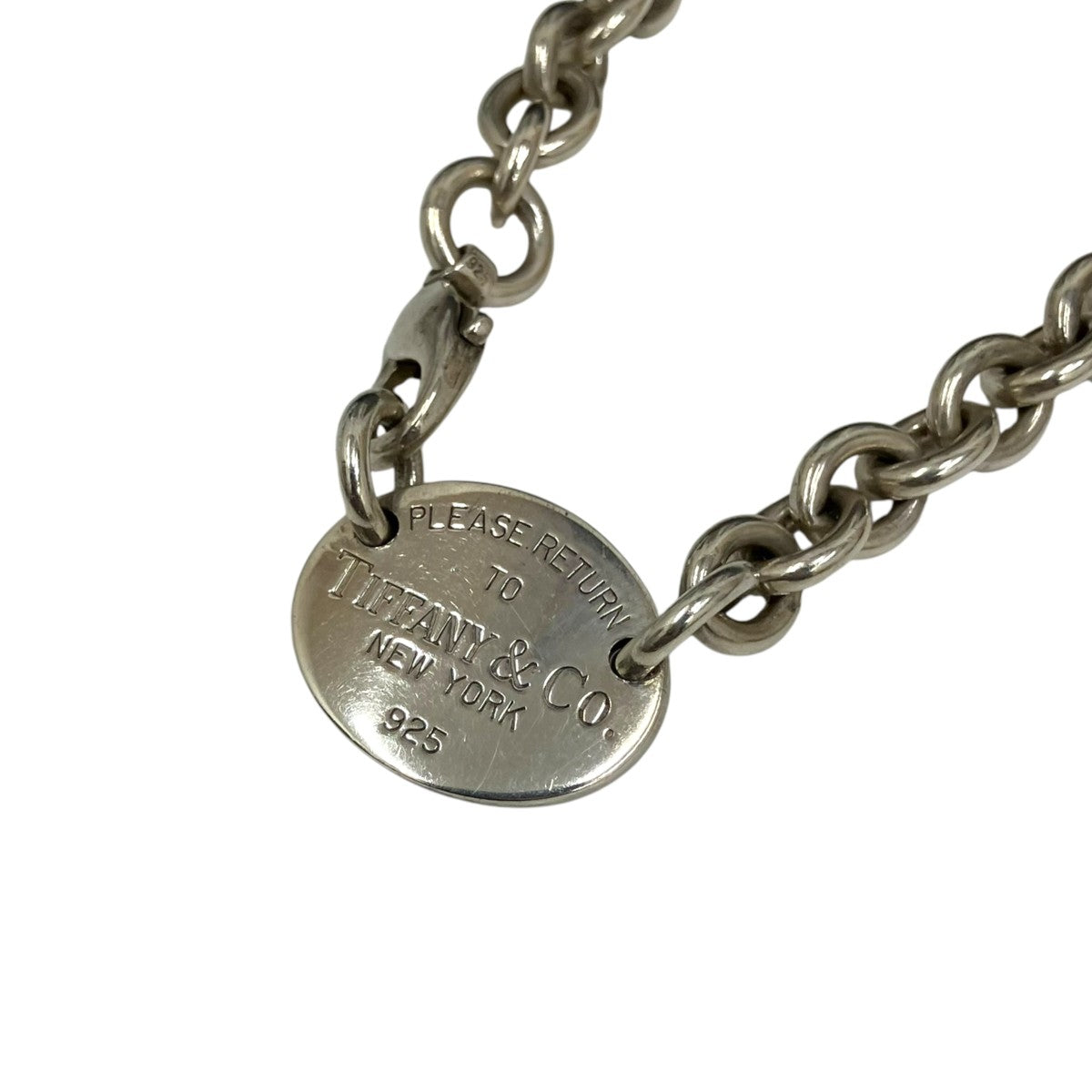 Tiffany ＆ Co． オーバルタグリターントゥティファニーネックレス 古着・中古-2枚目のアイテム画像