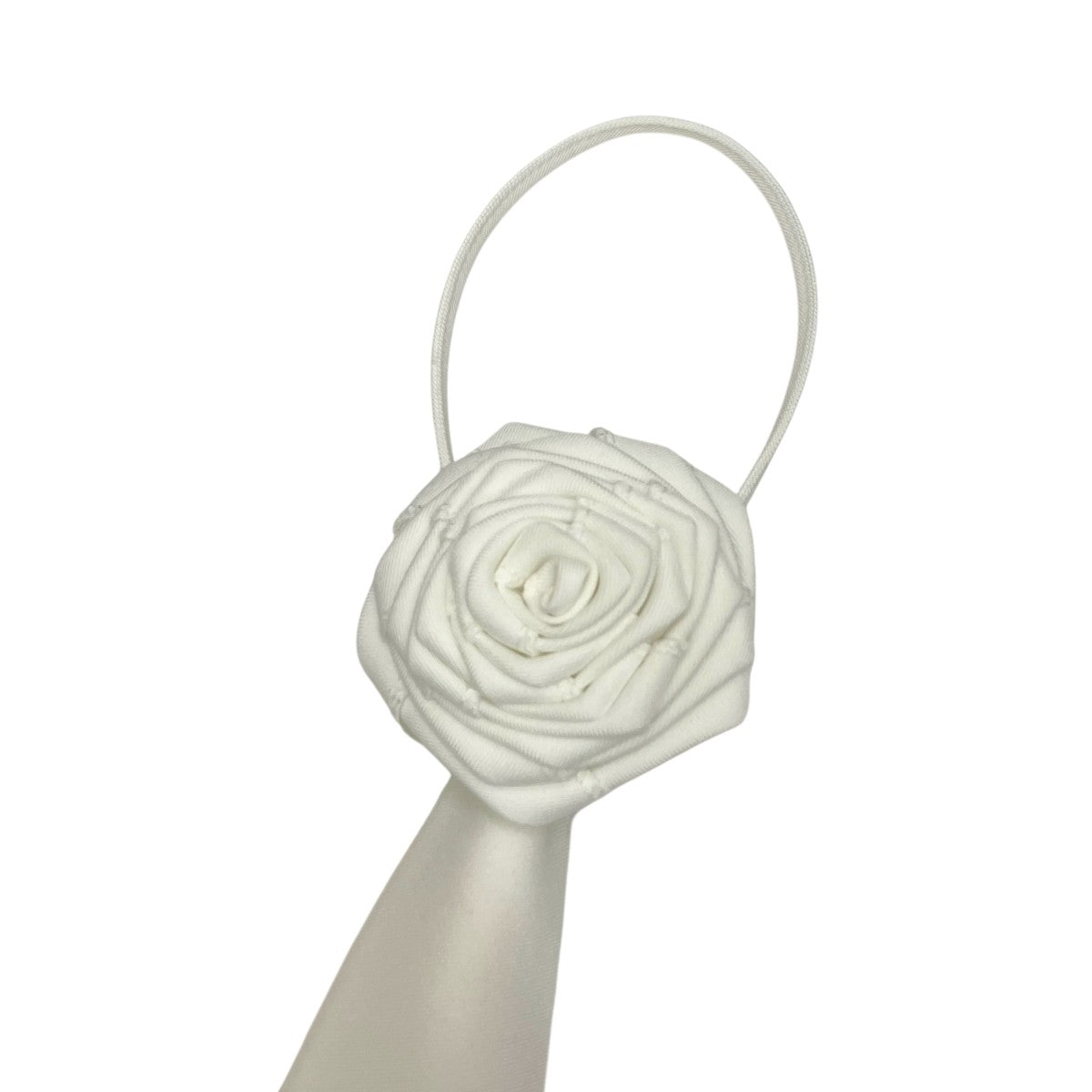 Bibiy． ROSETTE NECK TIEネクタイ 古着・中古-4枚目のアイテム画像