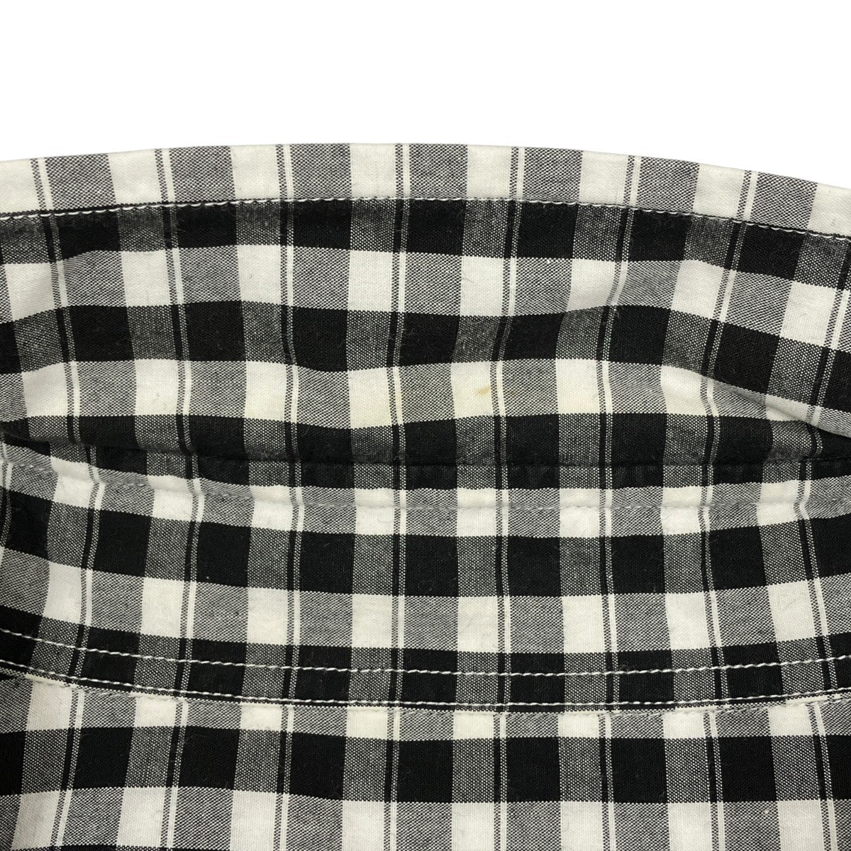 Porter Classic ロールアップフランネルギンガムフランネルシャツチェックシャツPC-016-3042 古着・中古-6枚目のアイテム画像
