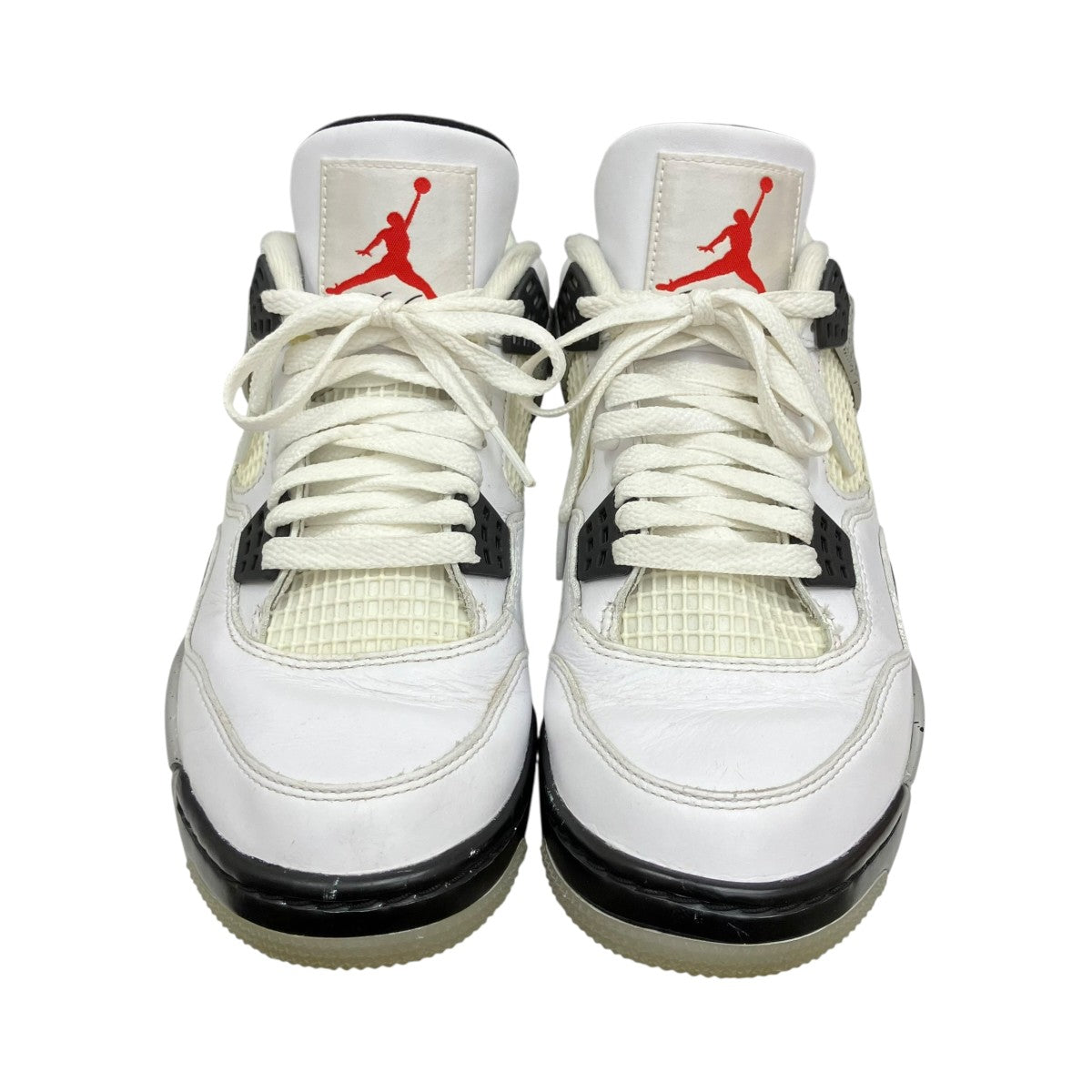 NIKE GOLF AIR JORDAN 4 WHITE CEMENTスニーカーCU9981-100 古着・中古-2枚目のアイテム画像