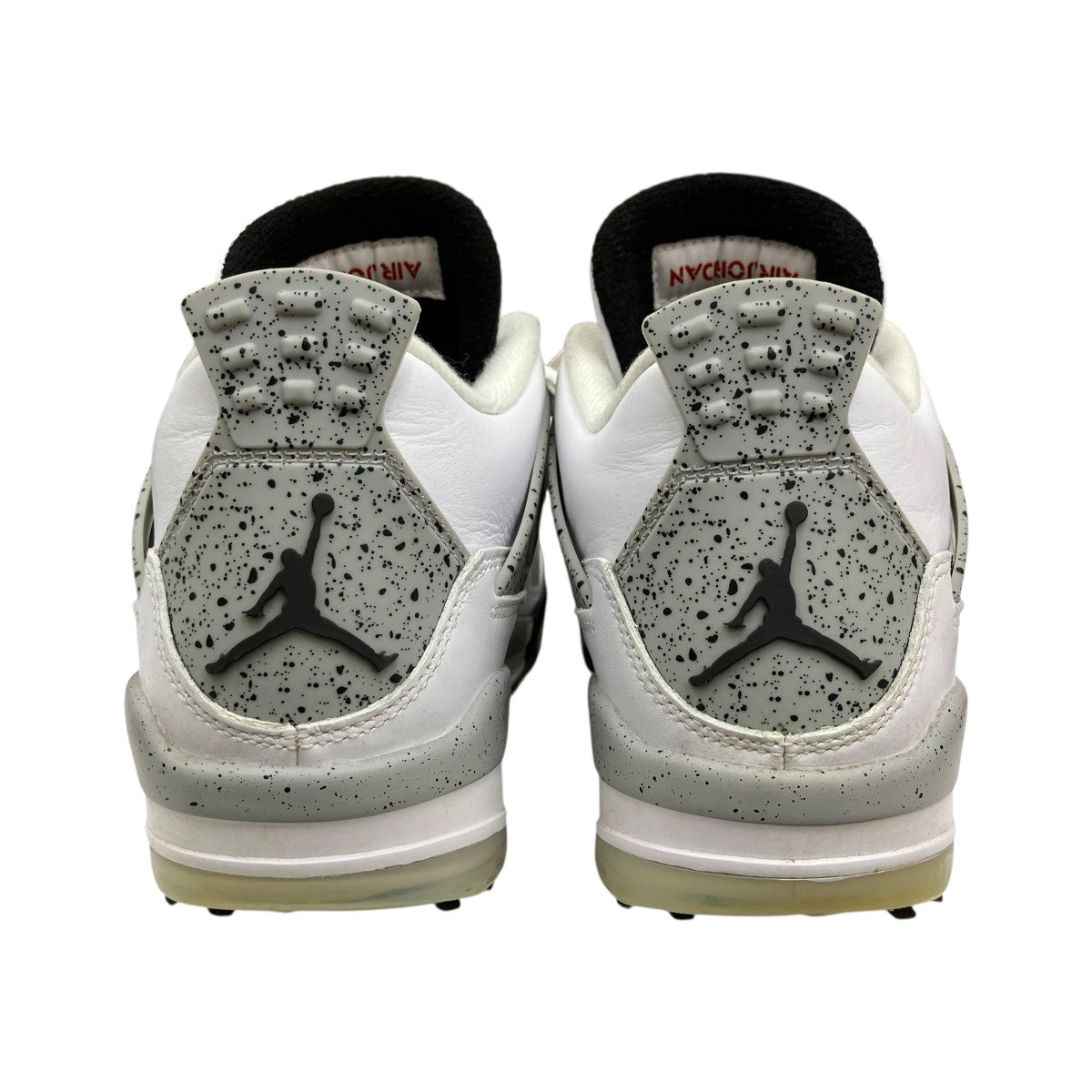 NIKE GOLF AIR JORDAN 4 WHITE CEMENTスニーカーCU9981-100 古着・中古-4枚目のアイテム画像