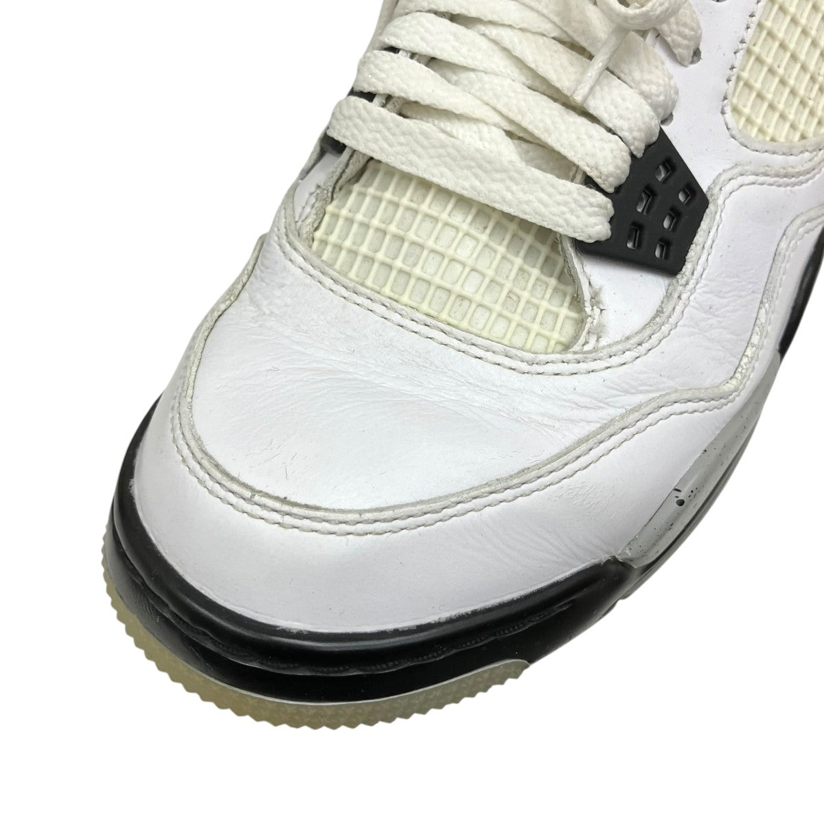 NIKE GOLF AIR JORDAN 4 WHITE CEMENTスニーカーCU9981-100 古着・中古-6枚目のアイテム画像
