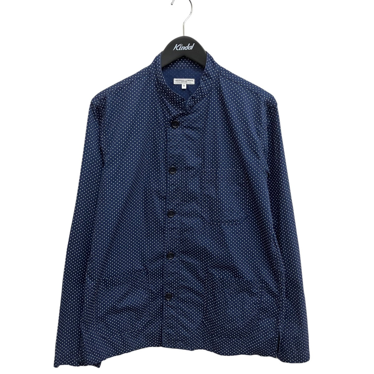 Engineered Garments ドット柄シャツジャケット 古着・中古-1枚目のアイテム画像