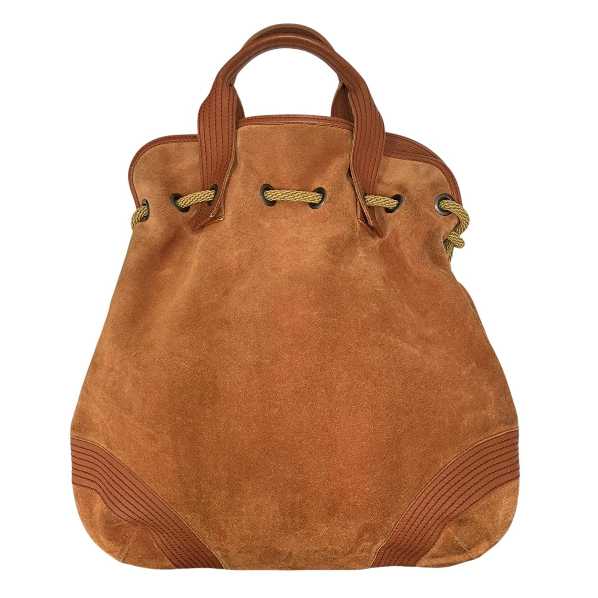 BOTTEGA VENETA スエードトートバッグ 古着・中古-2枚目のアイテム画像