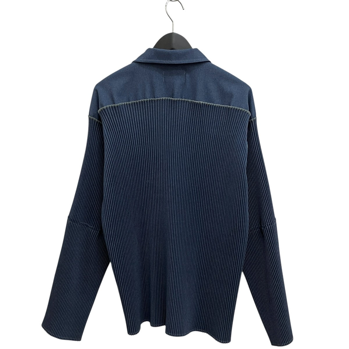 kotohayokozawa PLEAT SHIRT JACKETシャツジャケット 古着・中古-2枚目のアイテム画像