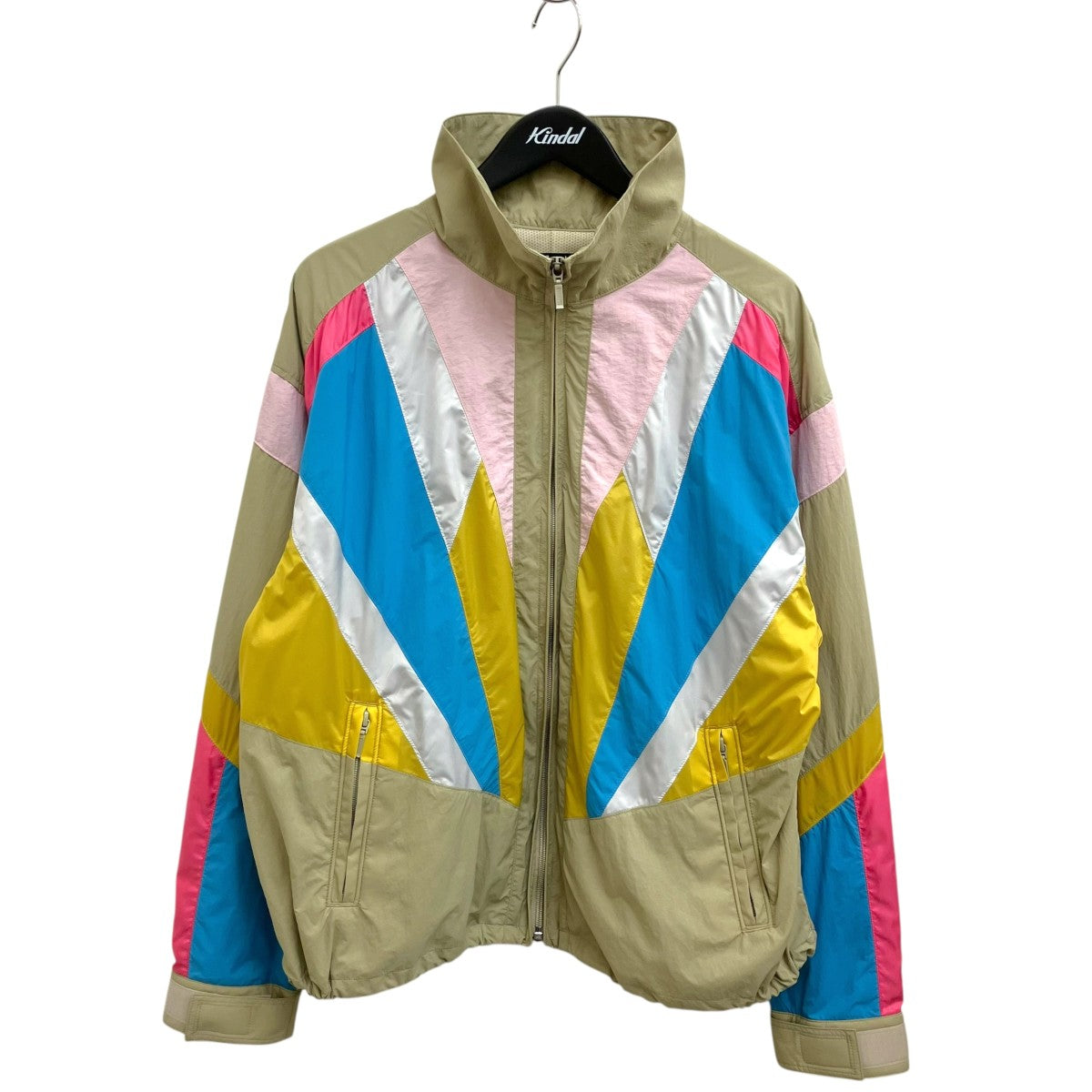 WINDBREAKER PANEL BLOUSONナイロンジャケット