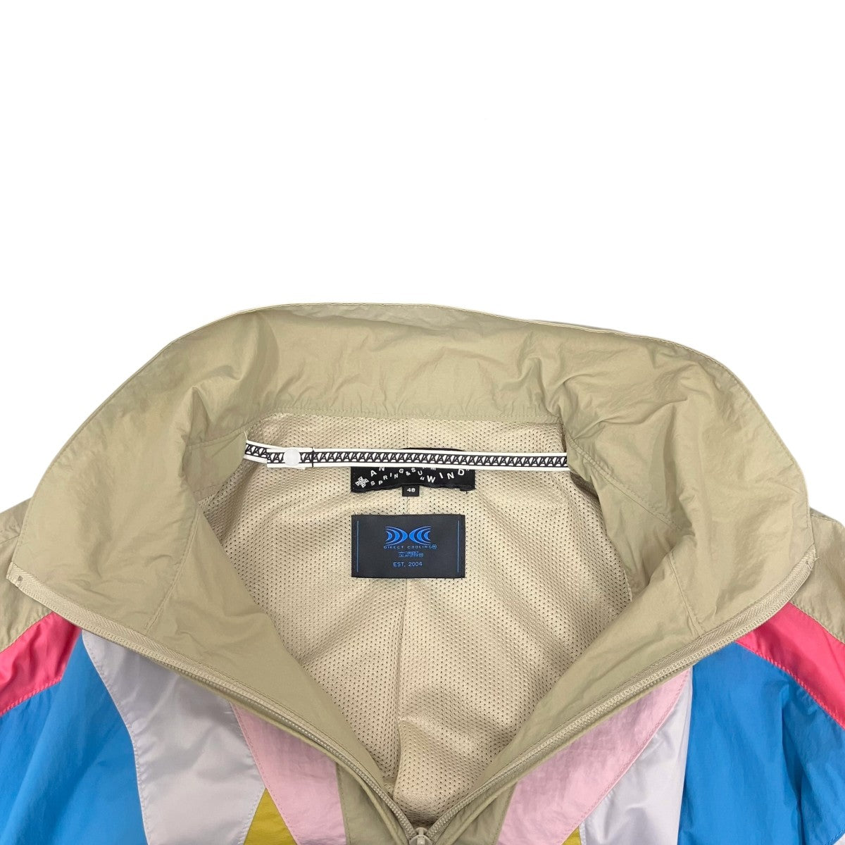 WINDBREAKER PANEL BLOUSONナイロンジャケット