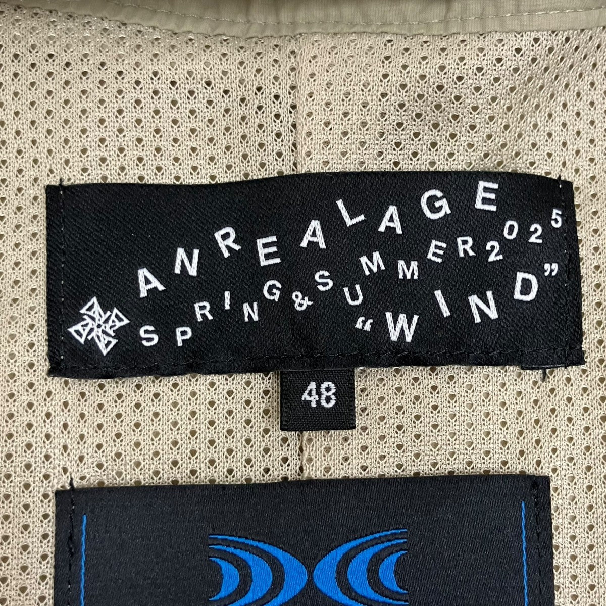 WINDBREAKER PANEL BLOUSONナイロンジャケット