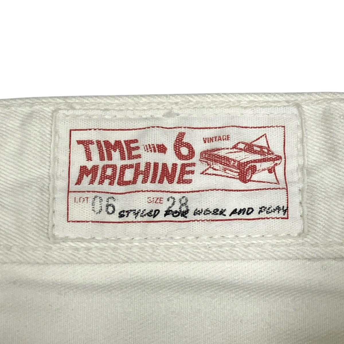 6(ROKU) BEAUTY＆YOUTH timemachine PAINT PAINTER PANTSデニムパンツ8651-5-000000 古着・中古-8枚目のアイテム画像
